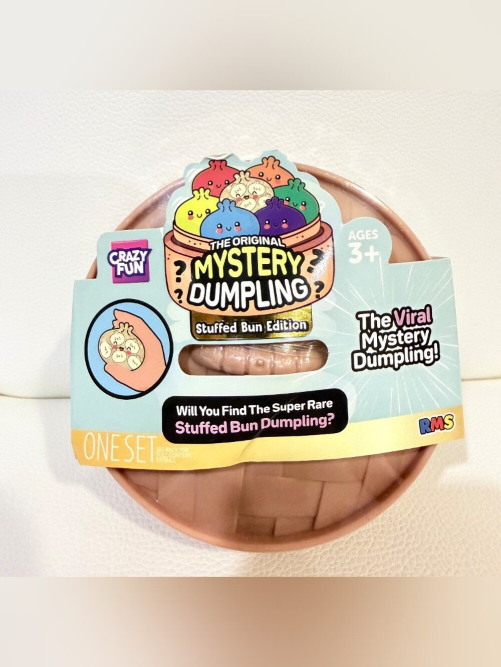 The Original Mystery Dumpling Stuffed Bun Edition - Light Brown